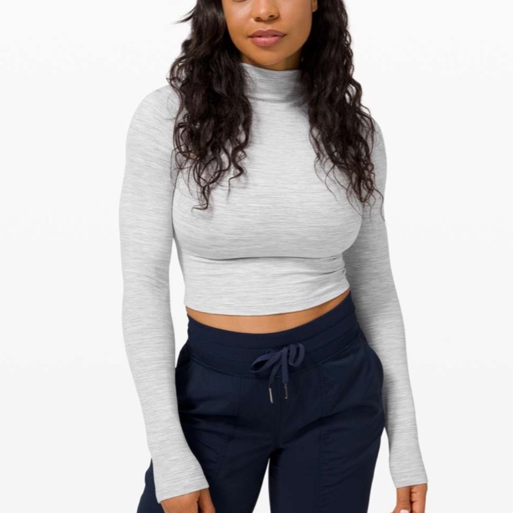 Lululemon All Aligned Mock Neck Long Sleeve *Nulu WAFSNB